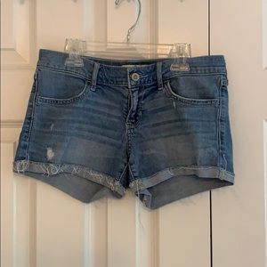 Light wash Jean shorts